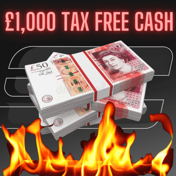 WIN £1000 TAX FREE CASH